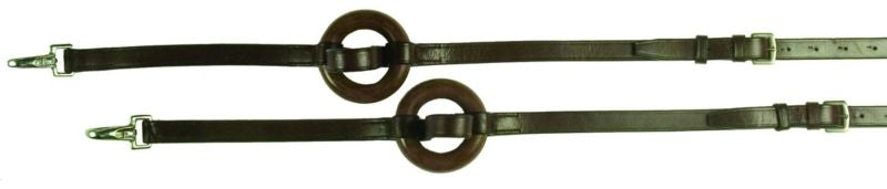 Gatsby Side Reins/Rubber Donut Horse 39-44 1/2in