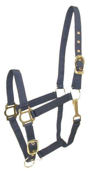 Gatsby Adj Nylon Halter/Snap