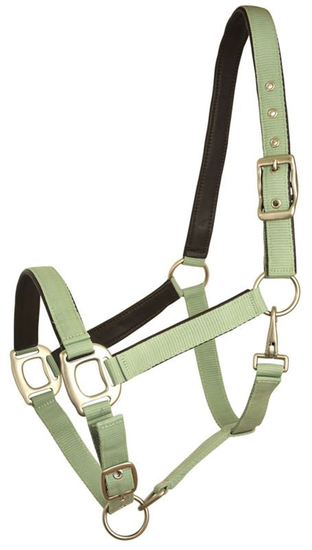 Gatsby Leather Pad Nylon Halter