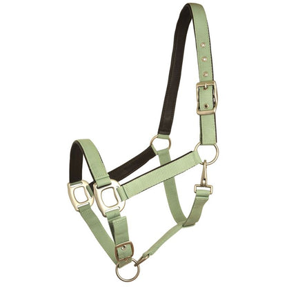 Gatsby Leather Pad Nylon Halter