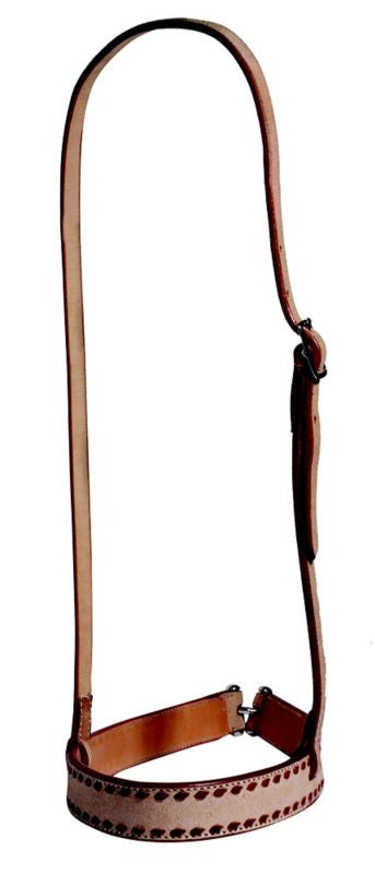 PC Latigo Buckstitch Elvis Roug Tiedown Noseband