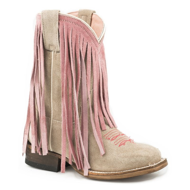 Roper Little Kids Cameron Square Toe Boots