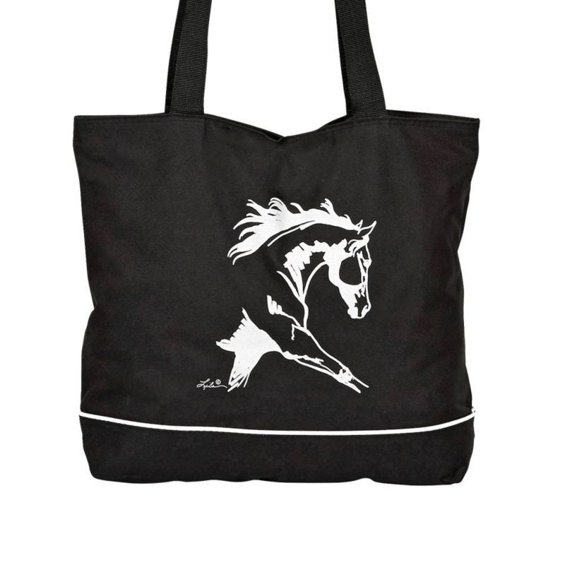 Lila Dressage Horse Tote