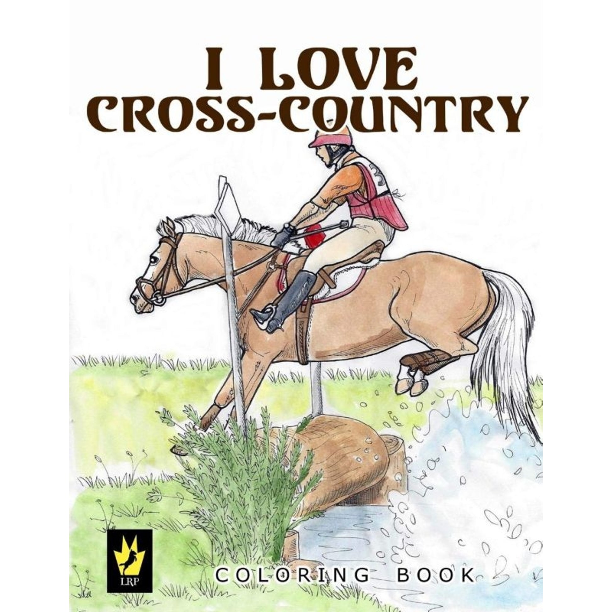 I Love Cross Country Coloring Book