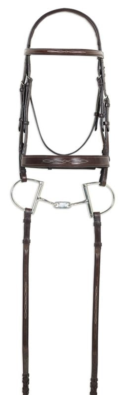 Pessoa Pro Fancy Wide Nose Bridle
