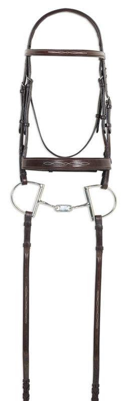 Pessoa Pro Fancy Wide Nose Bridle