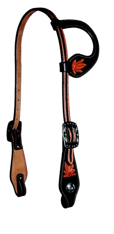 PC Collection Single Ear Sunflower Headstall