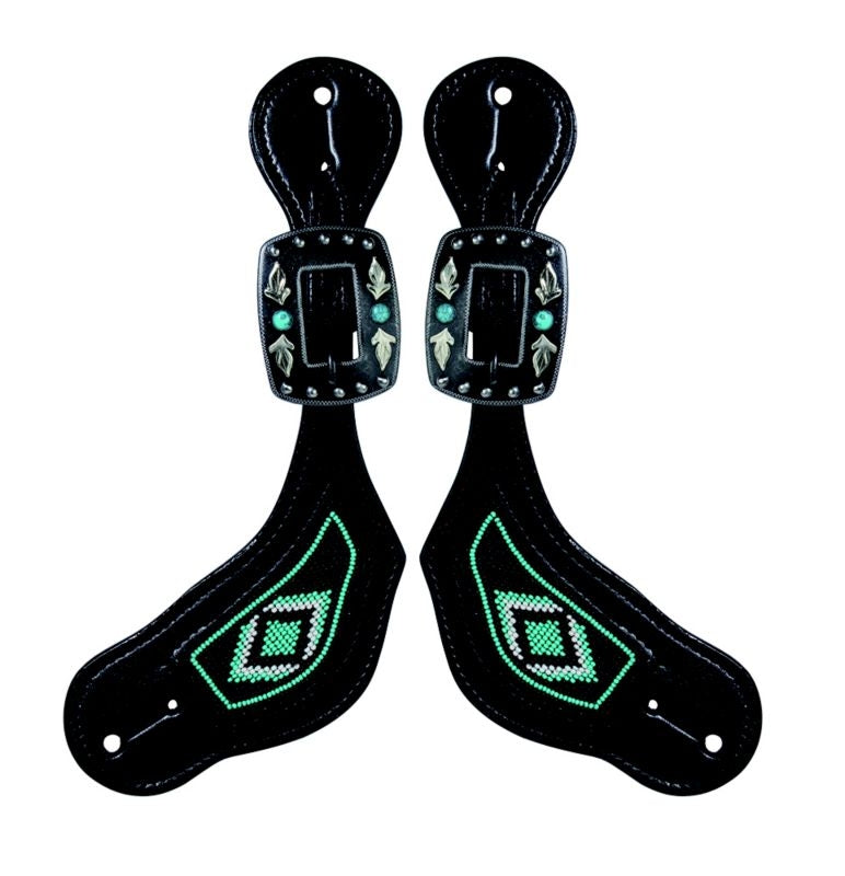 Pro Choice Collection Beaded Spur Straps