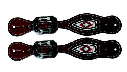 Pro Choice Collection Beaded Spur Straps