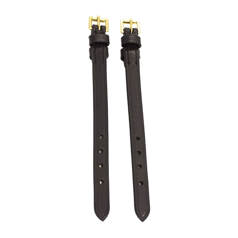 Rambo Micklem Bit Straps 5pr Brass