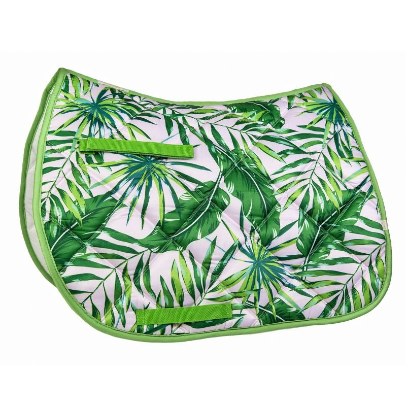 Lettia Embroidered Palm Leaf All Purpose Pad