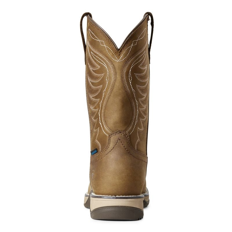 Ariat Ladies Anthem H2O Sq Toe Brown Boots