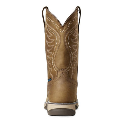 Ariat Ladies Anthem H2O Sq Toe Brown Boots
