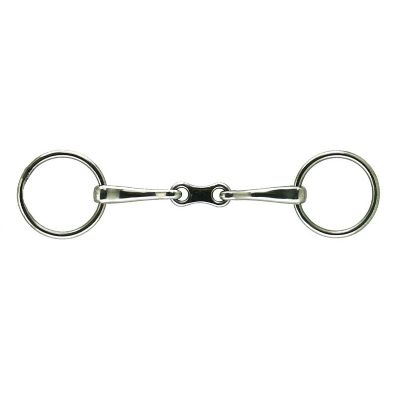 Coronet French Link Solid Mouth Bit