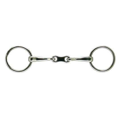 Coronet French Link Solid Mouth Bit