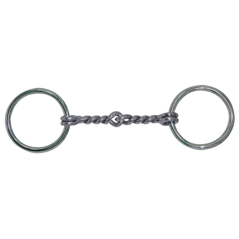 Coronet Mini/Pony SS Twisted Wire Snaffle Bit 3.5