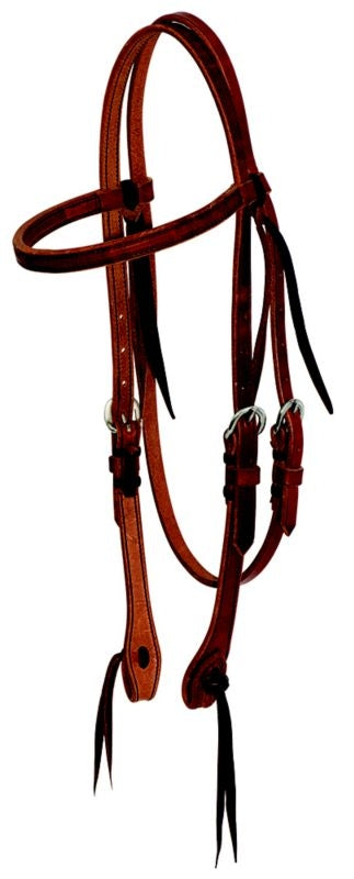 Cowboy Tack Cowboy Knot Browband Headstall