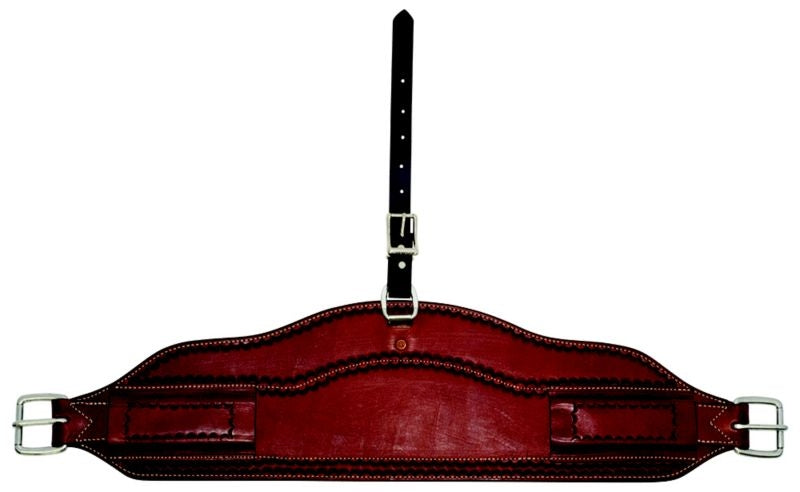 Cowboy Tack 33 1/2in Golden Brown Flank Cinch