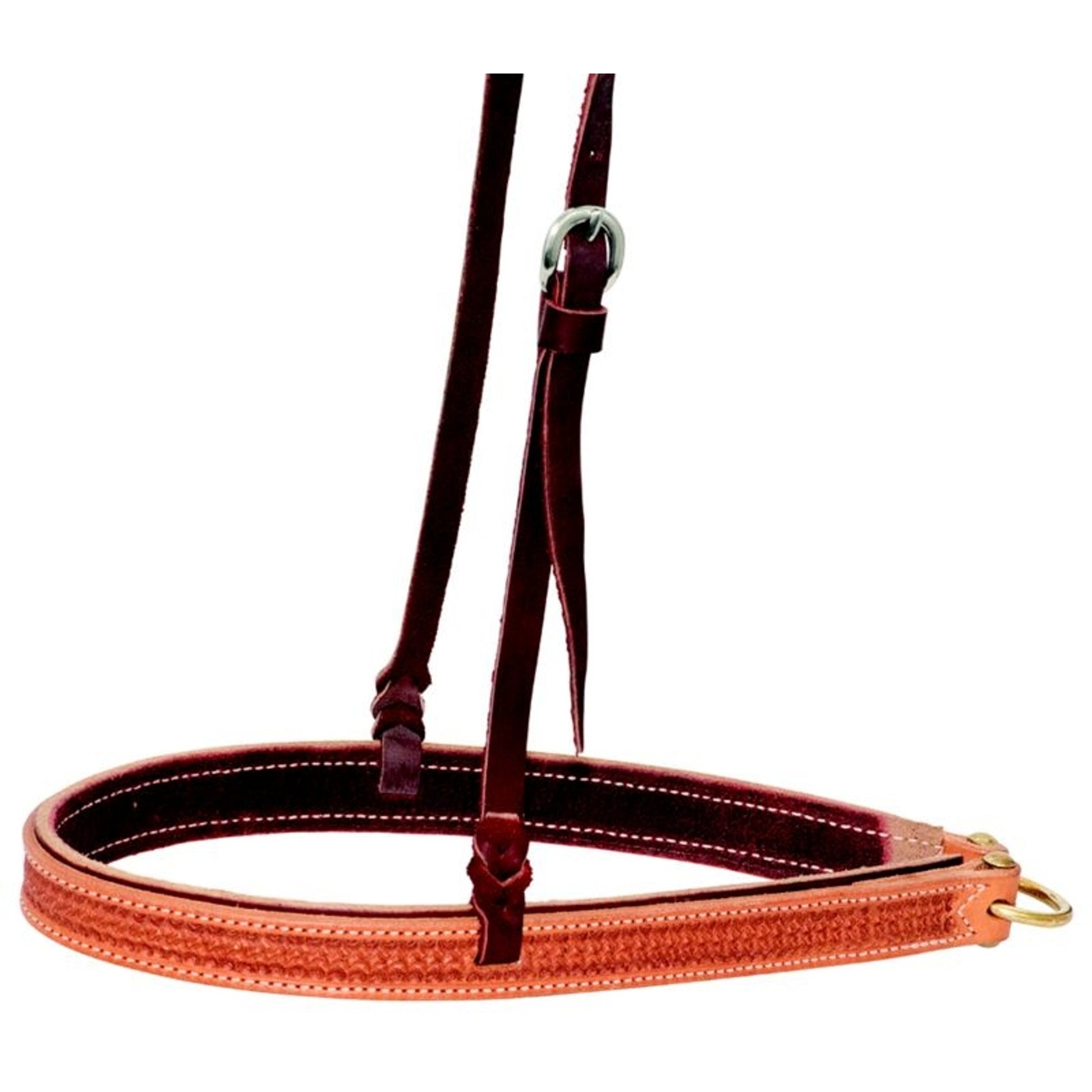 Cowboy Tack 1in Rope Stamp Single Rope Noseband