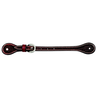 Wildfire 5/8in Spider Stamp Spur Straps