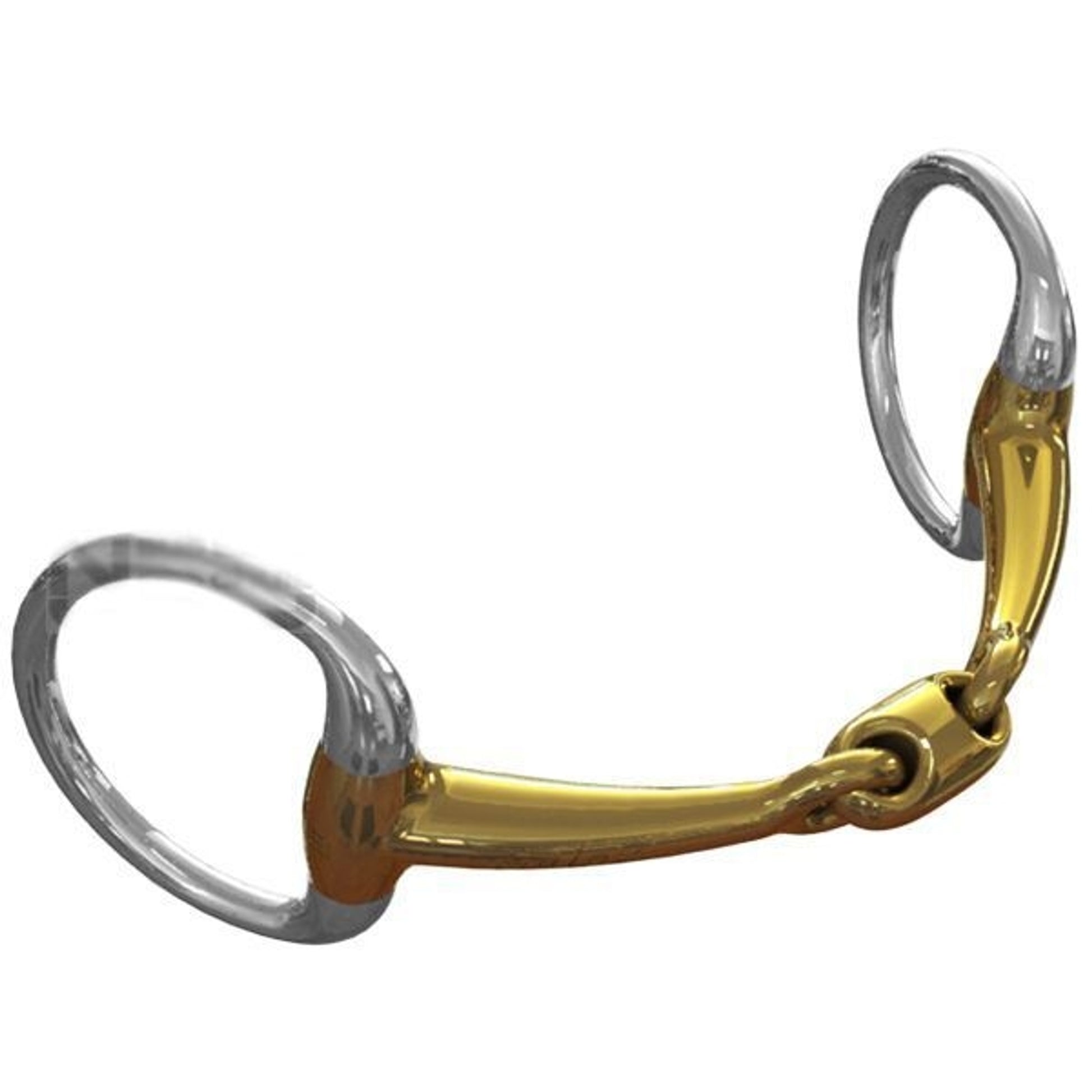 Neue Schule Tranz Angled Pony Eggbutt Bit 4.5 inch