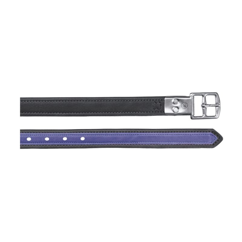 Bates Victrix Black Stirrup Leathers