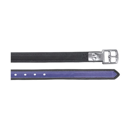 Bates Victrix Black Stirrup Leathers