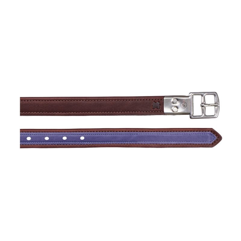 Bates Victrix Black Stirrup Leathers