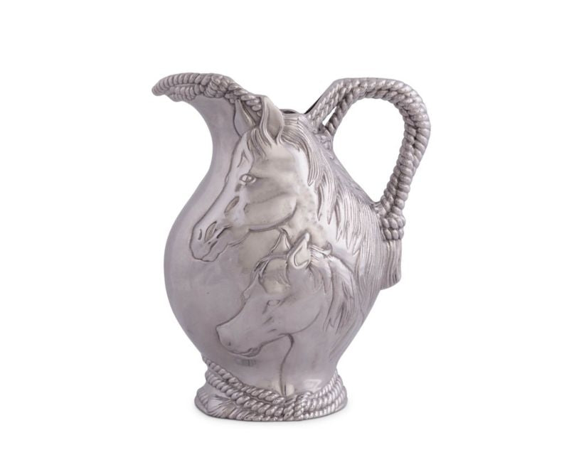 Arthur Court Horse and Rope Pitcher