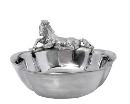 Arthur Court Horse Bowl