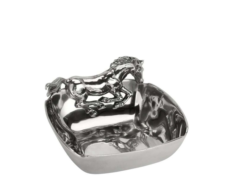 Arthur Court Horse Bowl