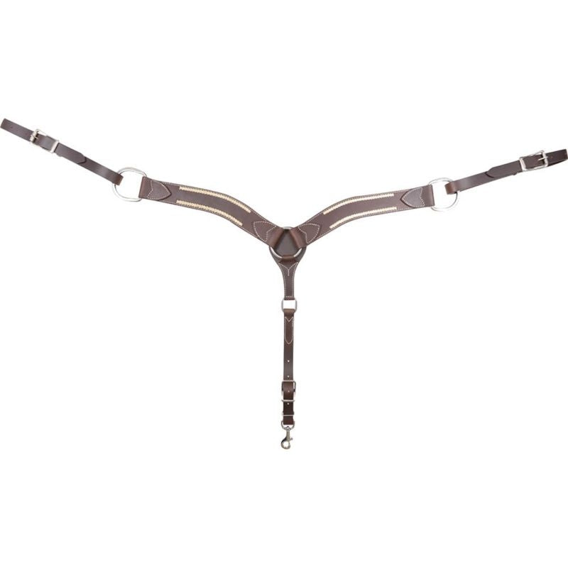 Cashel Rawhide Lace Breast Collar