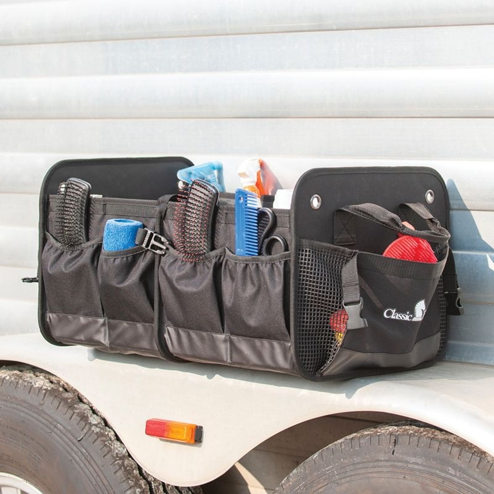 Classic Equine Black Trailer Organizer