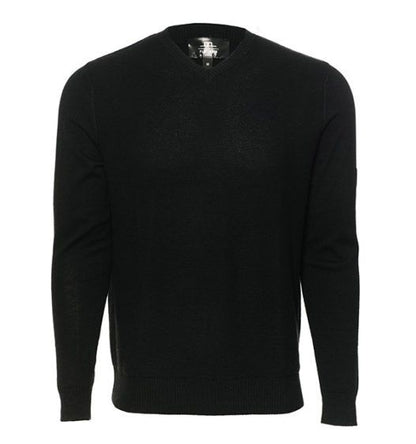Horseware Mens Milano Classic VNeck Sweater L Blue