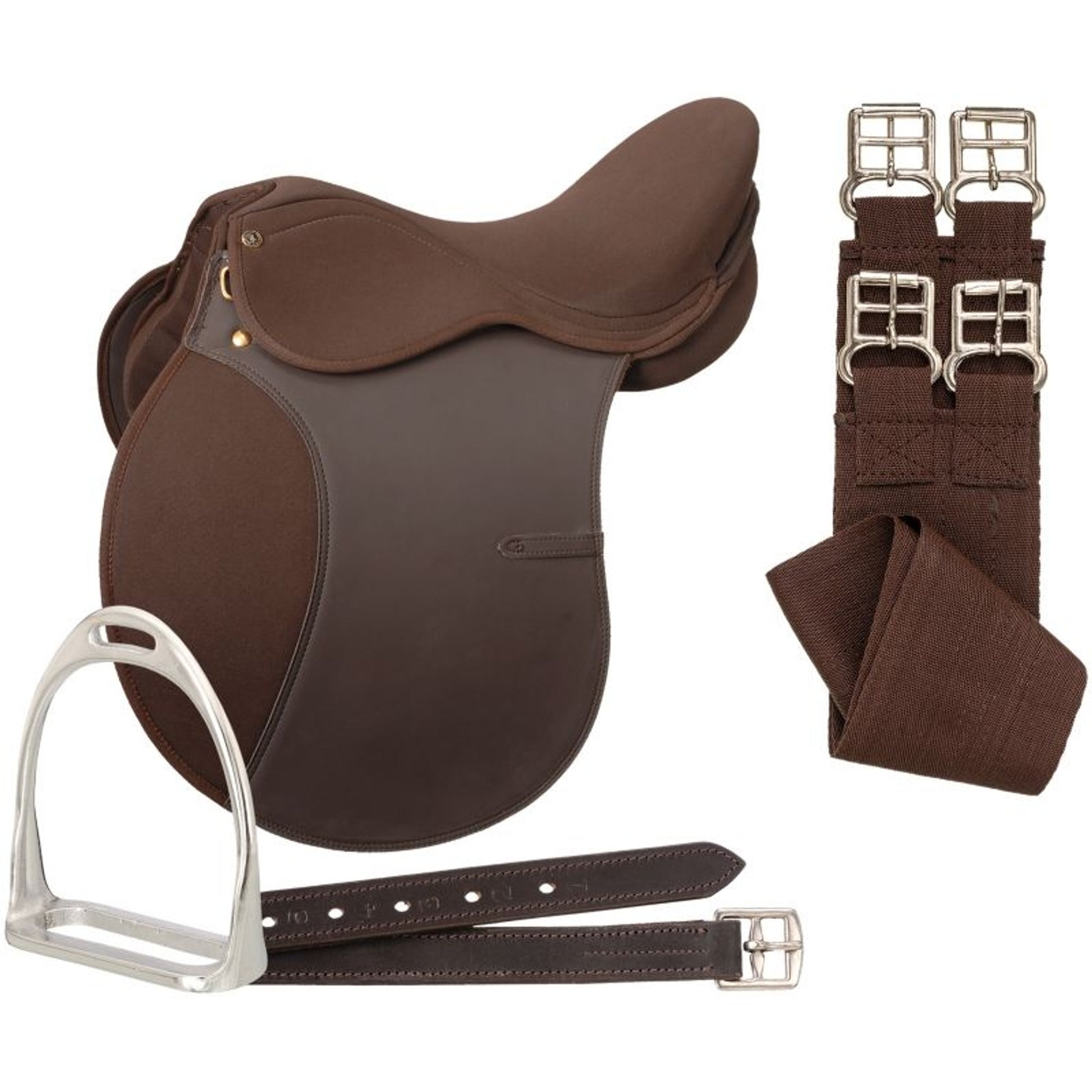 Blemished EquiRoyal WIDE AP Saddle Pkg