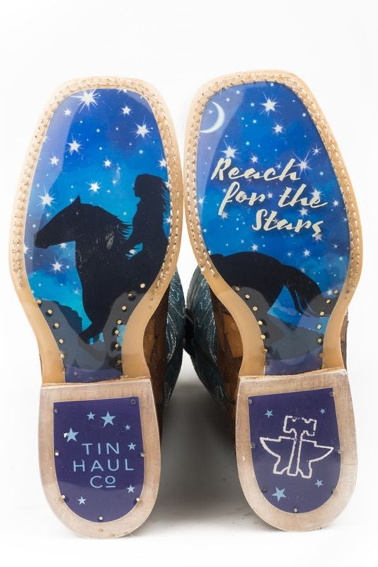 Tin Haul Ladies Wish Upon A Star Boots