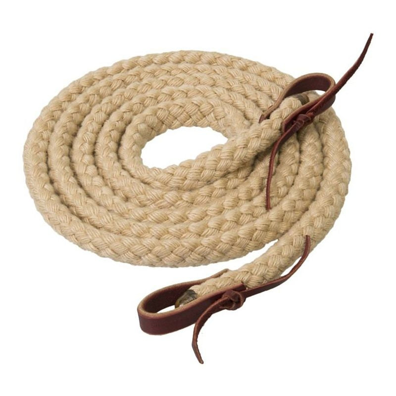 Weaver Silvertip Hollow Braid Trail Rein 10ft