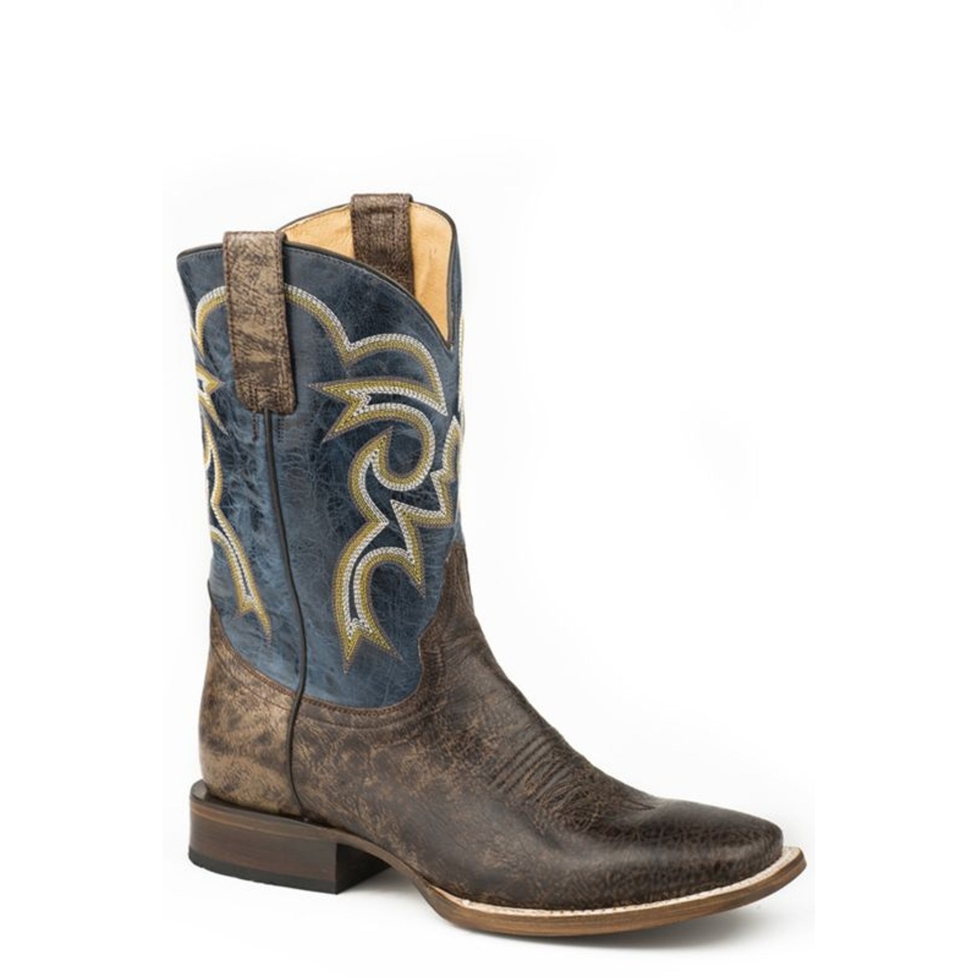 Roper Mens Parker Square Toe Boots