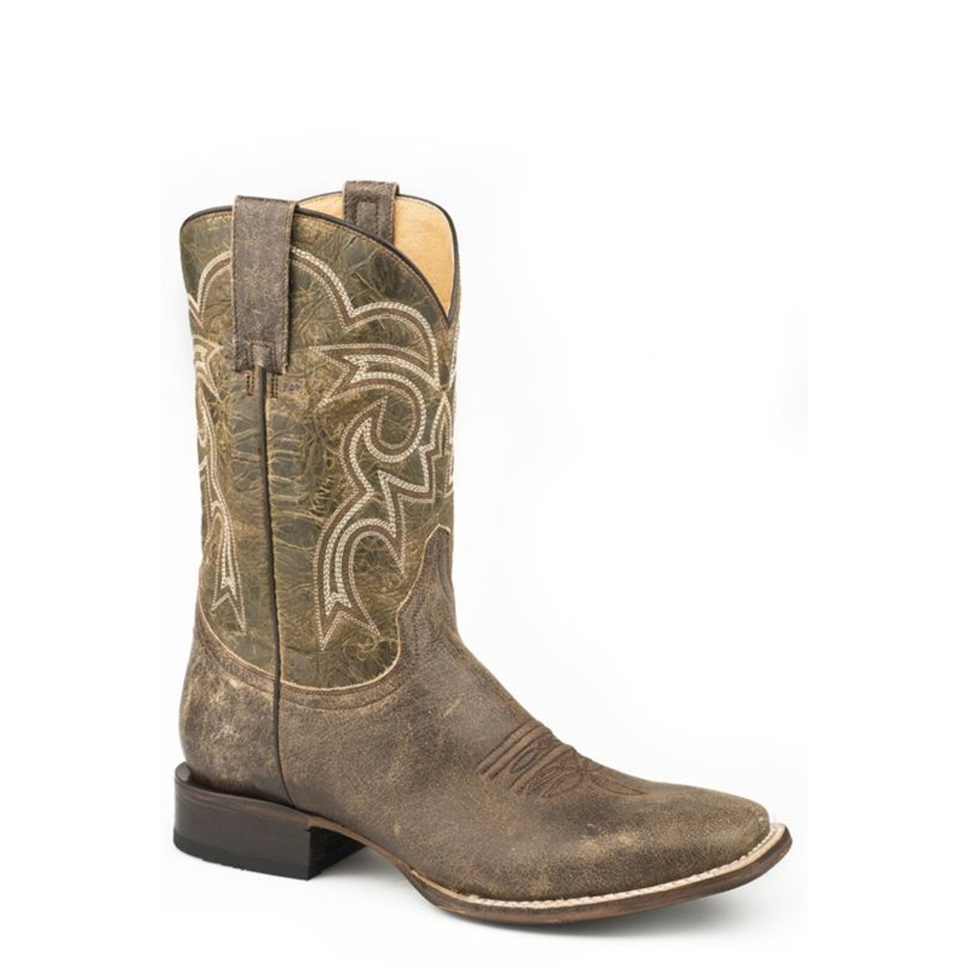 Roper Mens Parker Square Toe Boots