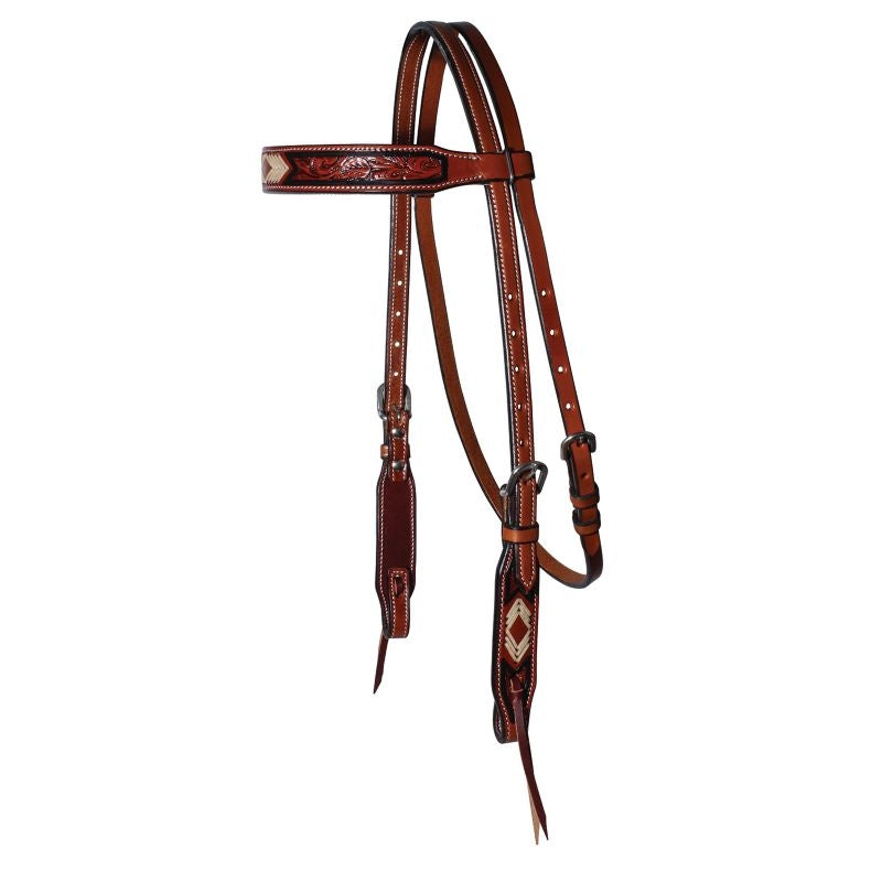 Professionals Choice Arrowhead Browband Headstall