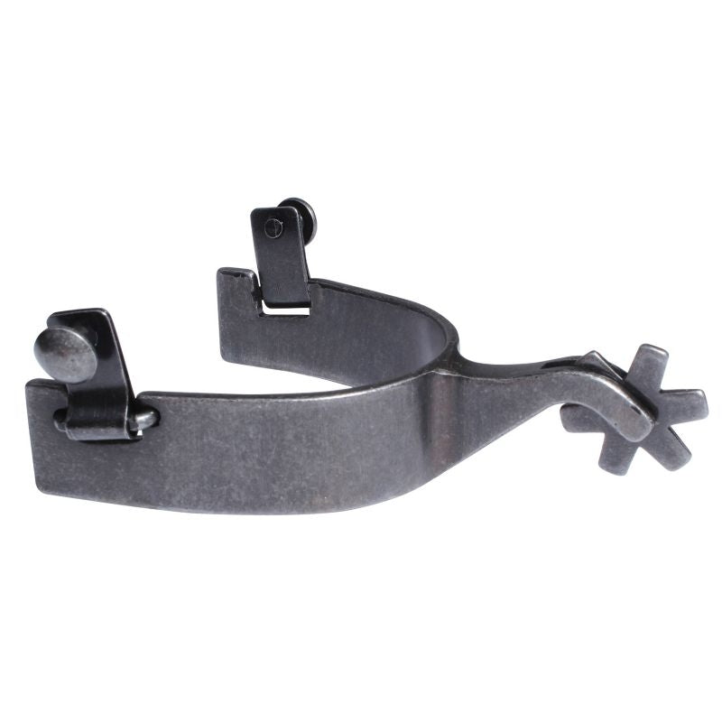 Professionals Choice Cowhand Gunmetal 6pt Spurs