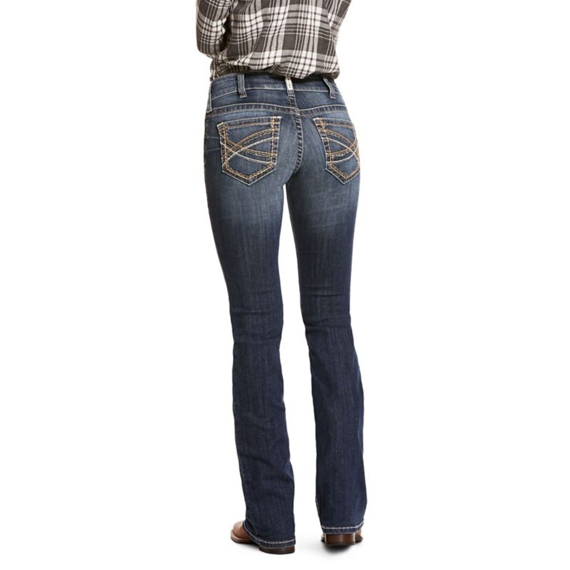 Ariat Ladies REAL Plus Size Entwined Boot Jeans