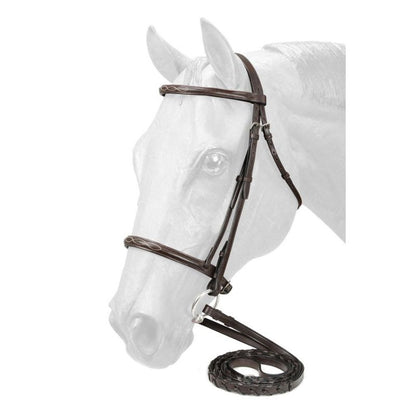 EquiRoyal Fancy Stitched Raised Bridle