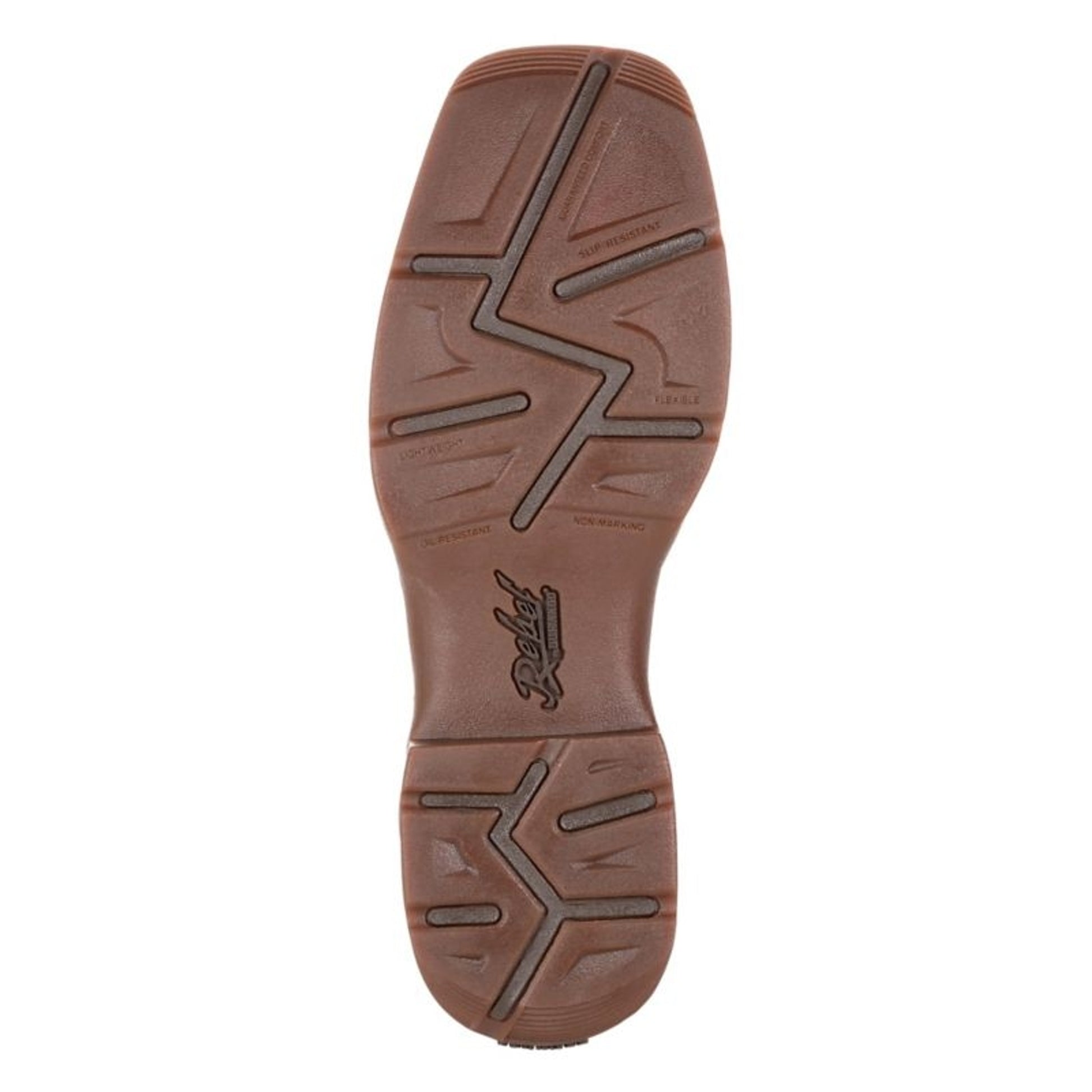 Durango Mens Rebel Square-Toe Chukka