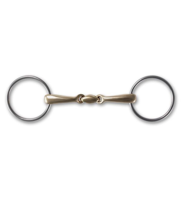 Stubben STEELtec Loose Ring Snaffle Bit 18mm