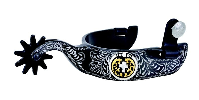 Metalab Cross Concho Spurs