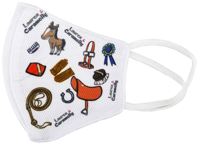 Lauren and Caramelly Kids Face Masks 2-Pack