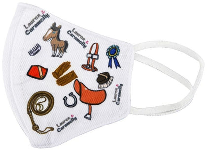 Lauren and Caramelly Kids Face Masks 2-Pack