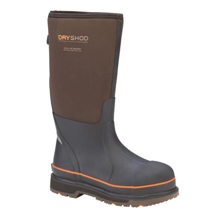 Dryshod Mens Steel-Toe Hi Work Boots