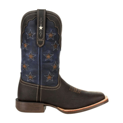 Durango Mens Pro Vint Flag Star Boots